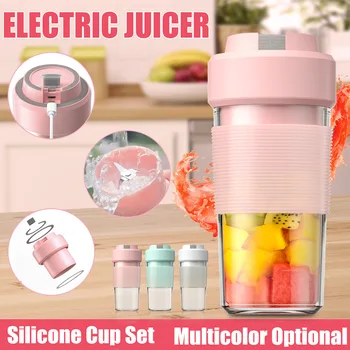 300 мл Портативная Электрическая Соковыжималка Usb Smoothie Mixer Mini Food Processor Персональная Чашка Сока  10