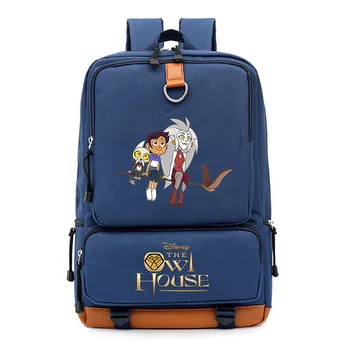 Disney The Owl House Рюкзаки для мальчиков и девочек, Школьные сумки, Рюкзак для подростков, Детский рюкзак для ежедневных путешествий Mochila  5